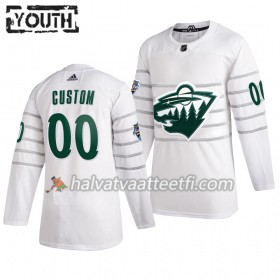 Lasten NHL Minnesota Wild Pelipaita Custom Valkoinen 2020 NHL All-Star Adidas Authentic 
